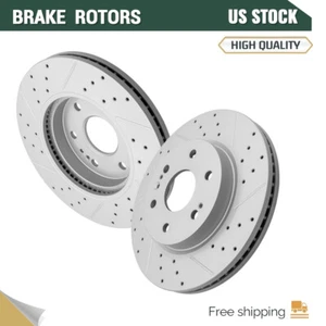 2x Front Brake Disc Rotors For Chevrolet Silverado Tahoe GMC Sierra 1500 Yukon - Picture 1 of 7