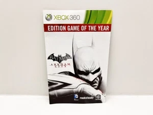 Batman Arkham City Edition Game of The Year XBOX 360 EUROPE VERSION - Imagen 1 de 6