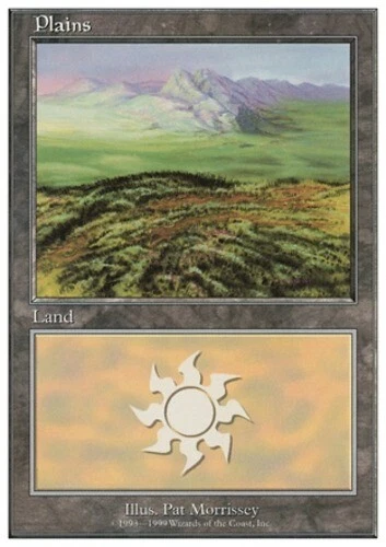 Plains (Mountains) ~ Damaged Battle Royale MTG Magic UltimateMTG Land Card - Image 1 of 1