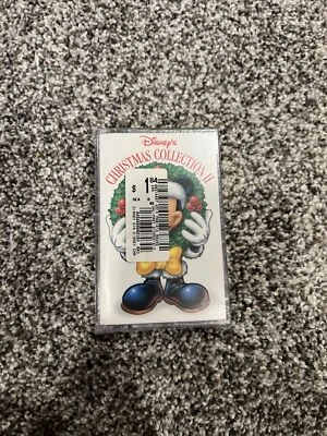 Disney's Christmas Collection II Two 2 Cassette Tape Mickey NIP - Image 1 of 2