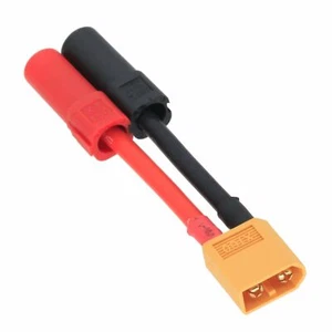 XT60 Male Plug to XT150 Male Plug cable 12AWG 5CM wire For RC Airsoft - Picture 1 of 3