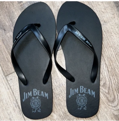 Chanclas Jim Beam, hombre talla 45/46, negras Foto 1 de 4