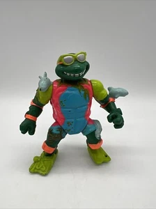 Mike Sewer Surfer Teenage Mutant Ninja Turtles 1990 Vintage 4.5” Action Figure - Picture 1 of 9