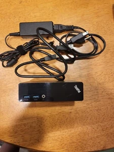 Genuine Lenovo ThinkPad USB 3.0 Docking Station DU9019D1, Never Used - Zdjęcie 1 z 4