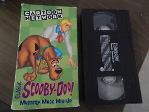 1998 CARTOON NETWORK VHS CLASSIC SCOOBY DOO MYSTERY MASK MIX UP KIDS CARTOON TV - Picture 1 of 2