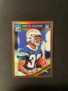 Justin Jackson RC 2018 Optic #111 Bronze Holo Prizm Chargers Northwestern - Picture 1 of 2