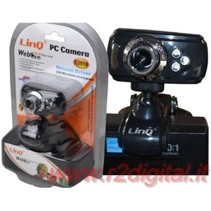 WEBCAM 30 MEGA PIXEL MICROFONO WEB CAM 3 LED USB CAMERA PINZA COMPUTER PC - Picture 1 of 1