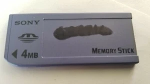 Sony Memory Stick MSA-4A 4MB 4 Megabyte Flash Card  - Picture 1 of 2