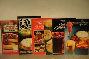 Dessert Booklet lot of 6, nestle, Borden, Yogurt, Recipe Books - Imagen 1 de 5
