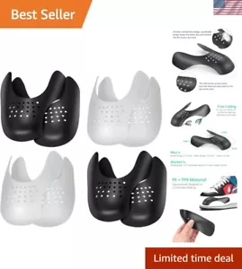 Anti-Crease Guards: 4 Pairs of Soft Sneaker Protectors for Air Force 1 & Jordans - Picture 1 of 8