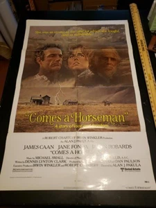 1978 COMES a HORSEMAN 1 SHEET MOVIE POSTER JAMES CAAN JANE FONDA (132f) - Picture 1 of 24