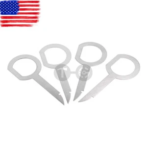 4PCS Car Radio Removal Remove 4 keys For Audi Mercedes Ford Volkswagen 4-STK-2 - Picture 1 of 8