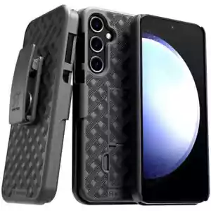 Custodia telefono Samsung Galaxy S23 FE (2023) Rome Tech clip da cintura, cover - Foto 1 di 6