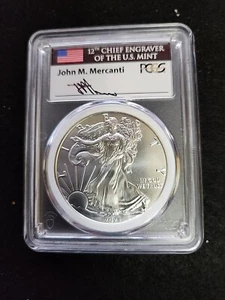 2021-P MS70 PCGS T1 Emergency Issue Mercanti Sig-Mint Engraver series-Very Rare! - Picture 1 of 6