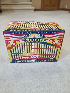 2000 IGA Circus Daze Special Edition Keksdose - Neu in Box / Calliope - Bild 1 von 7