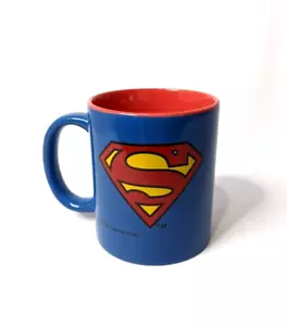 SUPERMAN SHIELD LOGO Keramik Kaffeetasse / Becher VINTAGE - Bild 1 von 8
