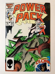 Power Pack #24 July 1986 ✅ Cloak ✅ Marvel Comics ✅ Copper Age - Picture 1 of 12
