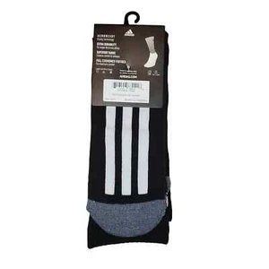 ADIDAS Men's 3-Pack CLASSIC AEROREADY CUSHIONED CREW SOCKS 5147481A NEW w TAGS - Picture 1 of 7