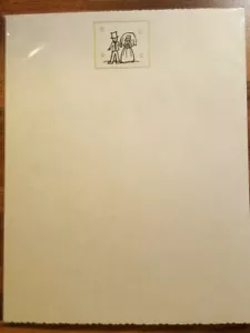 Wedding Invitation Scroll Paper - parchment with bride and groom design - Bild 1 von 2