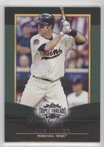 2011 Topps Triple Threads Emerald /249 Joe Mauer #53