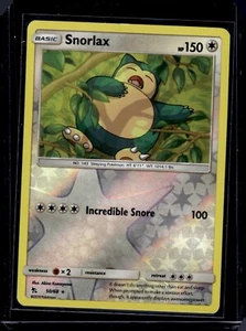 Pokemon TCG Snorlax S&M versteckte Schicksale 50/68 umgekehrte Holo seltene Karte - Bild 1 von 2
