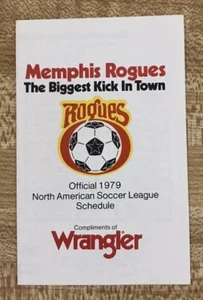 1979 Memphis Rogues Soccer Schedule - Picture 1 of 3