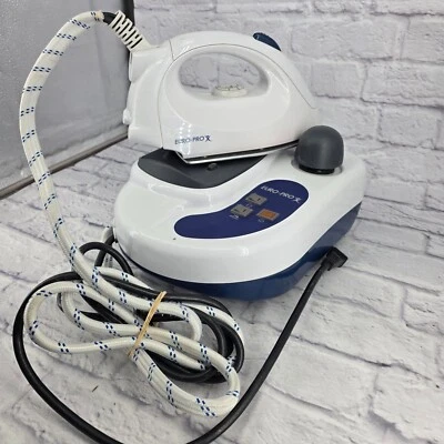 Euro-Pro X EP8001 Steam Professional Garments Fabrics Iron System Electric Italy - Image 1 of 4
