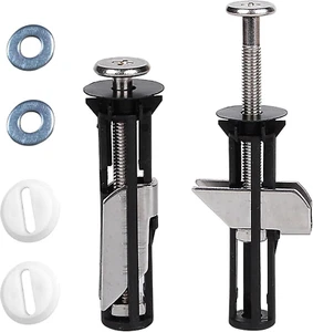 Toilet Seat Fixings, Stainless Steel Toilet Seat Fixings for Top Lid Hinges, Toi - Picture 1 of 12
