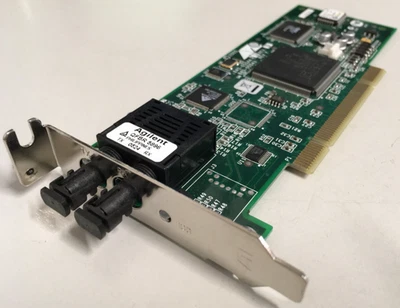 Allied Telesis AT-2701FX Dual-Port Fiber Optic Expansion Network Card LowProfile - Image 1 of 4