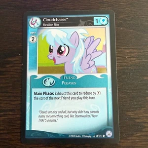 My Little Pony CCG Cloudchaser Flexible Flier Card Alpha 11R Rare Pegasus - Bild 1 von 2