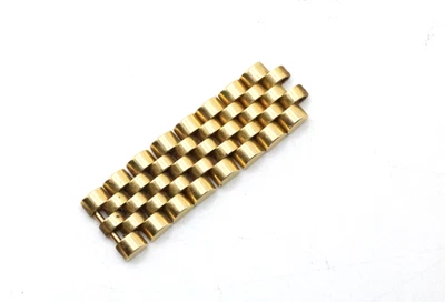 One Authentic Rolex 6917 69178 10mm Jubilee 18k Yellow Gold Link #PI7 - Image 1 of 2