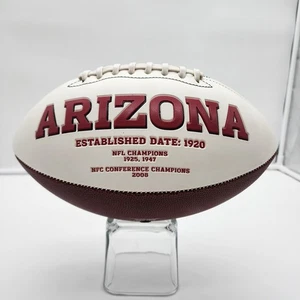 Calcio Arizona Cardinals NFL Signature White con licenza ufficiale full size - Foto 1 di 4