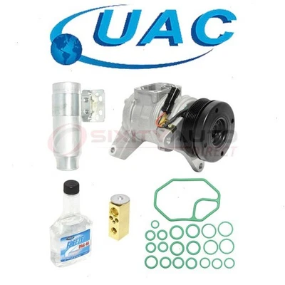 UAC AC Compressor & Component Kit for 1996-2000 Chrysler Town & Country - pj - Image 1 of 4