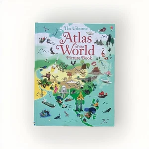 Atlas der Welt Bilderbuch Hardcover Sam Baer - WIE NEU - Bild 1 von 2