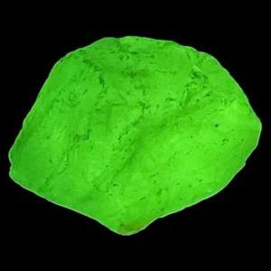 Cobalt Translucent Art Glass Cullet Glowing Manganese Slag Glass #5GX162 - Picture 1 of 8