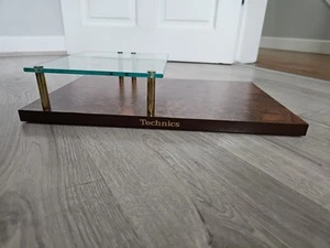 Vintage Technics Mini HiFi Stand / Plith Wood Base - Picture 1 of 5