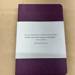 NEW FULL FOCUS PLANNER Michael Hyatt 1st Ed Leather Journal Eggplant Purple - Picture 1 of 6