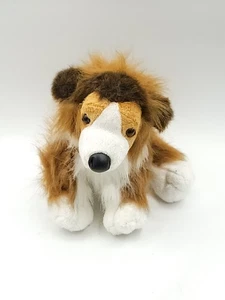 Ganz Webkinz Collie Dog Plush 8” Stuffed Animal HM149 No Code - Picture 1 of 5