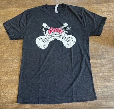 Gilley's Dallas Texas Country Music Guitar Urban Cowboy Shirt Men’s Size Small - Image 1 of 4