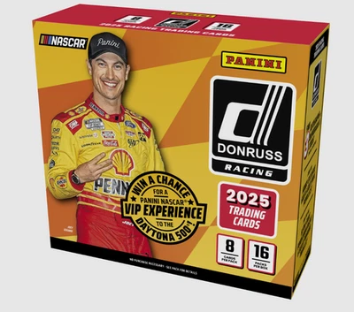 SJAY2K TRADING CARDS 2025 Panini Donruss Racing Factory Sealed Hobby Box