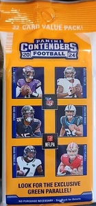 2024 Panini Contenders Fútbol Violonchelo Jumbo Fat Pack (22 Tarjetas) Sellado de Fábrica - Imagen 1 de 2