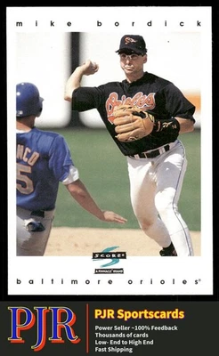 Mike Bordick 1997 Score #465 Baltimore Orioles - Image 1 of 2