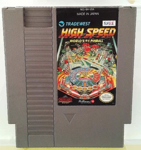 β π₯ High Speed World's Pinball (1991) π₯ β - Nintendo NES - (NTSC) - Picture 1 of 3