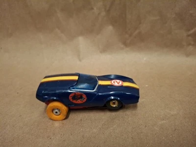 * **UNTESTED** Vintage Blue Bachmann Charger III 3 HO Scale Slot Car - Image 1 of 4