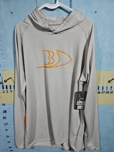 Camisa con Capucha Blackfish Para Hombres XL Gris UPF Protección Solar Rendimiento de Pesca - Imagen 1 de 9