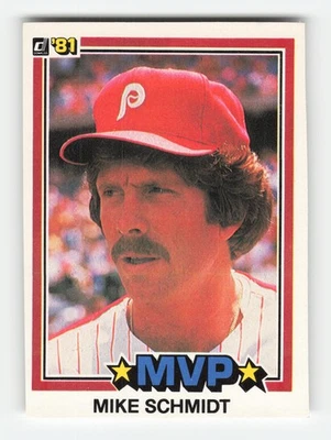 1981 Donruss #590 Mike Schmidt Excellent - Image 1 of 2