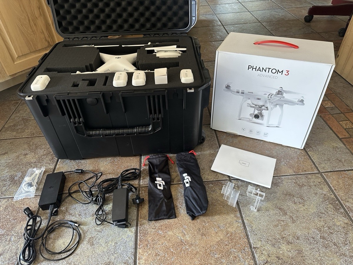 DJI Phantom 3 Advanced 21-25 min Camera Drones for Sale - eBay