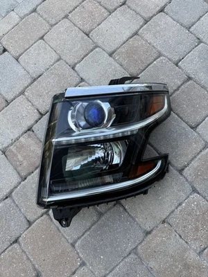2015-2017 Chevrolet Tahoe Suburban Left Driver Head lamp Headlight OEM 23490005 - Image 1 of 4