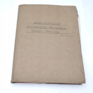 PMS 10C DTR documentazione operativa pressa eccentrica - Foto 1 di 3