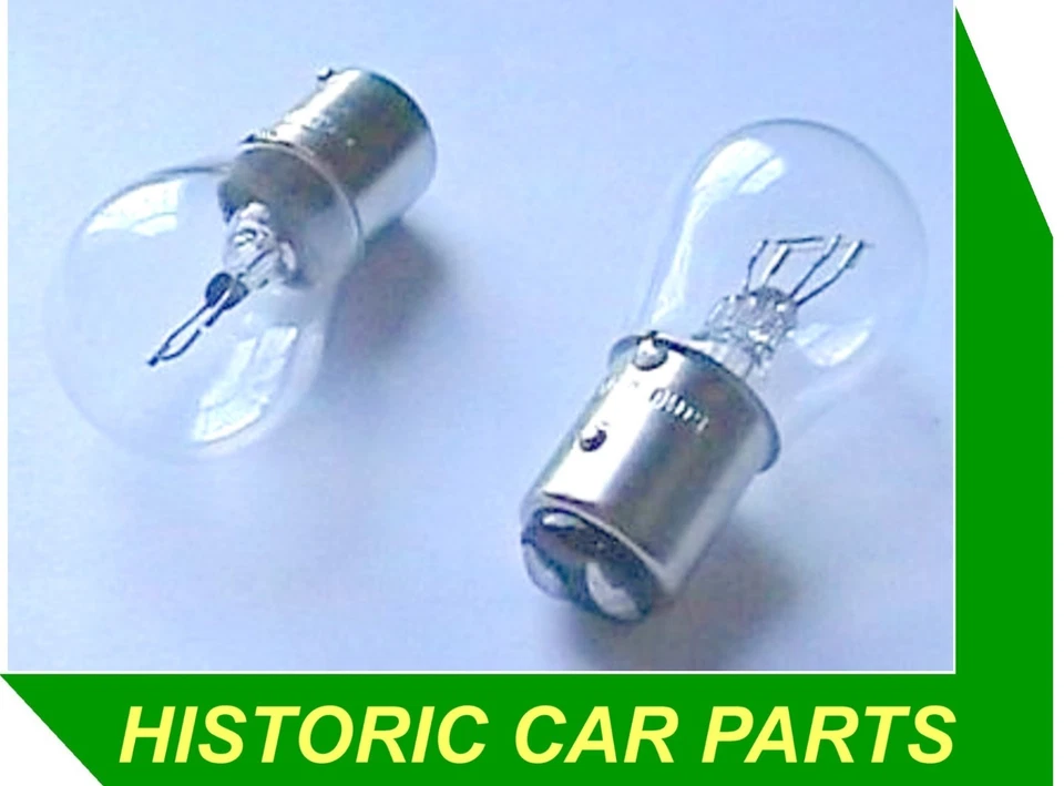 2 BOMBILLAS LATERALES/DE FRENO 12 voltios 21/5w para Austin Morris Minor MM & 1000 1948-71 Foto 1 de 1